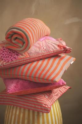 Pip Studio Pip Studio Bonsoir Stripe Cushion Orange 40x60 cm