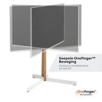 Vogel&apos;S TVS 3695 tv vloerstandaard TV beugel Wit - thumbnail