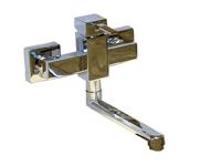 Kirchhoff Kunststof flexibele spoelbak buisvormige sifon, wit, 1 1/2" Í x DN 40/50 mm, met 3/4" apparaataansluiting - 98836548 - thumbnail