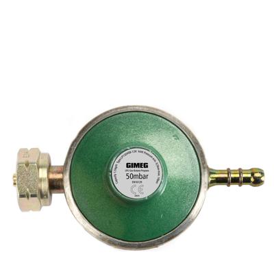 Gimeg Universele Gasregelaar met slangpilaar 50Mbar