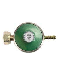 Gimeg Universele Gasregelaar met slangpilaar 50Mbar - thumbnail