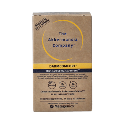 Akkermansia darmcomfort NFD 30 Tabletten Akkermansia darmcomfort NFD 30 Tabletten