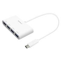 Macally UCHUB4 USB-C naar 4-poorts USB-A hub voor MacBook, MacBook Pro - thumbnail