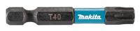 Makita Accessoires E-12681 Slagschroefbit | T40x50mm | X Impact Black | 10 stuks - E-12681 - thumbnail