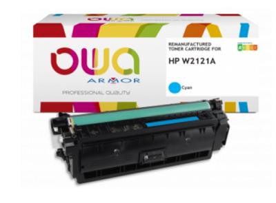 Tonercartridge OWA alternatief tbv HP W2121A blauw