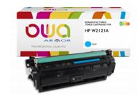 Tonercartridge OWA alternatief tbv HP W2121A blauw - thumbnail