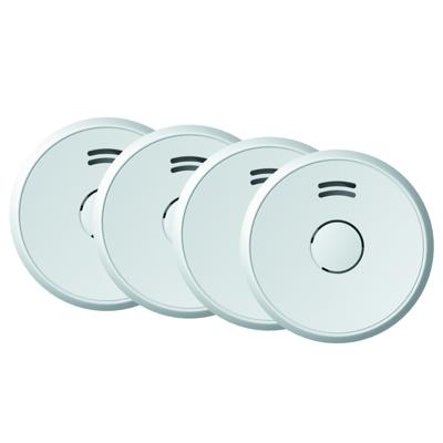 4-pack Profile Optische Rookmelder - 85dB - Wit