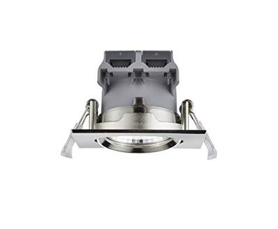 Trio Led inbouwspotPamir Square 5,5w - 3000K - 8,5cm metaalgrijs - 650410107