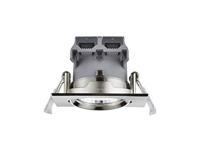 Trio Led inbouwspotPamir Square 5,5w - 3000K - 8,5cm metaalgrijs - 650410107 - thumbnail