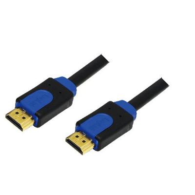 LogiLink CHB1115 HDMI kabel zwart/blauw 15m
