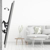 Hama TV-Muurbeugel Kantelbaar voor Beeldscherm 81-191 cm Zwart - thumbnail