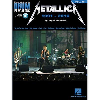 Hal Leonard Drum Play-Along Metallica 1991-2016 drumboek Hal Leonard Drum Play-Along Metallica 1991-2016 drumboek