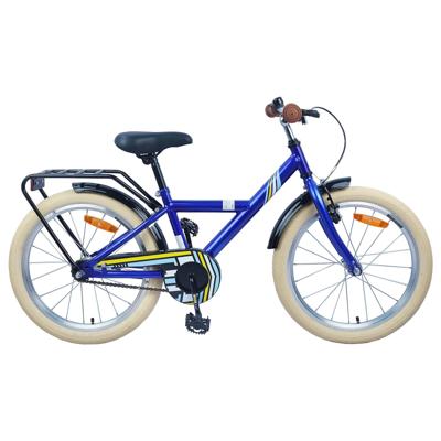 Kinderfiets 20 Inch voor 6-11 jaar oud Donkerblauw