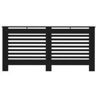 Radiatorombouw 172x19x81,5 cm MDF zwart - thumbnail