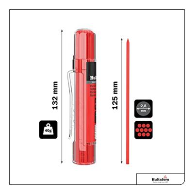 Hultafors Vulpotlood Navulling rood - HU650150 HU650150 - thumbnail
