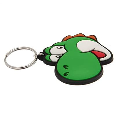 Super Mario Rubber Keychain Yoshi 6 cm