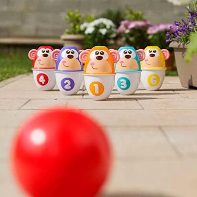 Bowlingspel Monkey Strike Chicco (7 pcs)