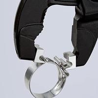 Knipex Slangklemtang Voor Klik-Klemmen | 250 mm Lengte | Anti-Slip | Kunststof Bekleed | Grijs Geatramenteerd - 85 51 250 C SB - thumbnail