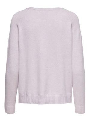 ONLY gemêleerde fijngebreide trui Lesley lila
