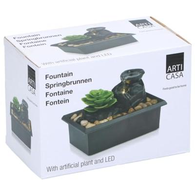 Waterfontein met LED