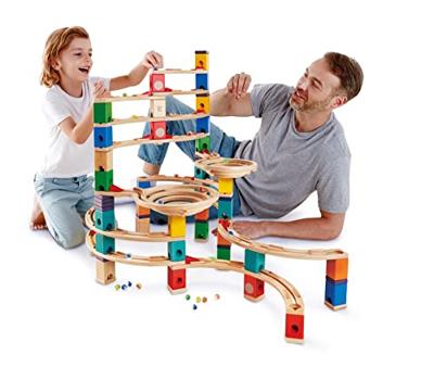 Hape houten knikkerbaan the cyclone, 198dlg.