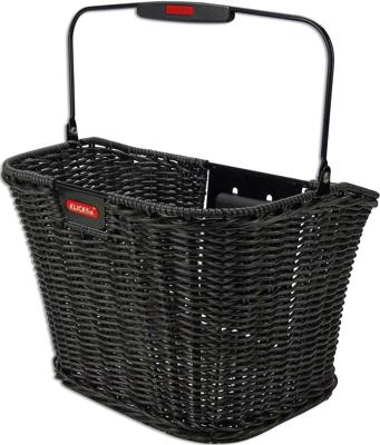 Klickfix Rixen & kaul mand, voorop "structura retro" fr.basket r&k structura retro black Klickfix Rixen & kaul mand, voorop "structura retro" fr.basket r&k structura retro black