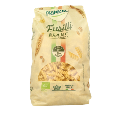 Primeal Fusilli spiralen familie bio 1 Kilogram Primeal Fusilli spiralen familie bio 1 Kilogram
