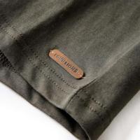 Kindershirt met lange mouwen terreinwagenprint 116 kakikleurig - thumbnail