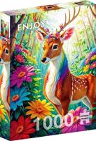 Magical Deer Puzzel 1000 Stukjes - thumbnail