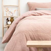 Teddy dekbedovertrek - Roze - thumbnail
