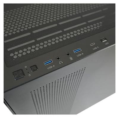 LC-Power LC-715B-ON computerbehuizing Midi Tower Zwart LC-Power LC-715B-ON computerbehuizing Midi Tower Zwart