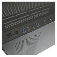 LC-Power LC-715B-ON computerbehuizing Midi Tower Zwart - thumbnail