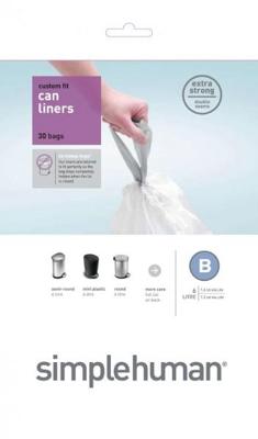 SImplehuman Afvalzak B 6 liter SImplehuman Afvalzak B 6 liter