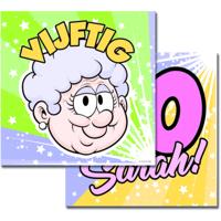 Servet Sarah Regenboog - 20 stuks - thumbnail