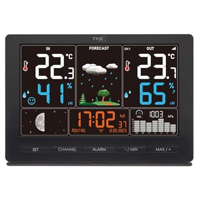 TFA Dostmann SEASON 2 35.1118.01 Draadloos weerstation Verwachting voor 12 tot 24 uur Aantal sensoren max.: 3 stuk(s)