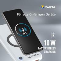 Varta 57908 101 111 powerbank Lithium-Polymeer (LiPo) 15000 mAh Draadloos opladen Wit - thumbnail