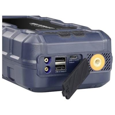 VOLTCRAFT Snelstartsysteem VC-CJS77 VC-16533725 Starthulpstroom: 600 A 2x USB-contact, Laad- en opslagstation, Elektronische bescherming, Compressor,