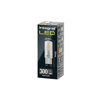 Ledlamp integral g9 2700k warm wit 2.7w 300lumen