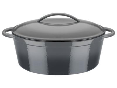 Kookpot met Deksel GSW Grijs Gietijzer