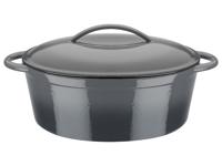 Kookpot met Deksel GSW Grijs Gietijzer - thumbnail