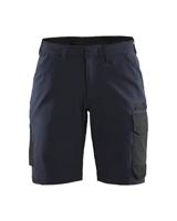 Blåkläder Dames service short 4-weg stretch 71231645 | Donker marineblauw/Zwart | Maat 42 - 7330509822838 - thumbnail