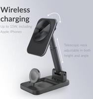 Mobilize 3in1 Charger Station MagSafe Compatible 15W Black - thumbnail