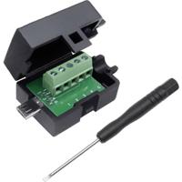 Quadrios 2001C210 Mini-USB 2.0 - stekkerset, Type-B Stekker, inbouw horizontaal 1 stuk(s) - thumbnail