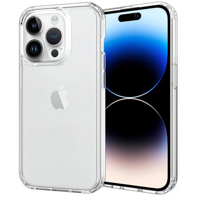 Accezz Xtreme Impact Backcover iPhone 15 Pro Telefoonhoesje Transparant