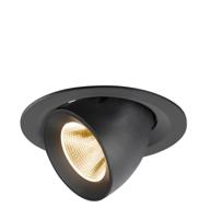 SLV InbouwspotNuminos Gimble M zwart 2700K - 20gr - 1009541 - thumbnail