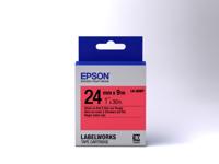 Epson Pastel Tape- LK-6RBP Pastel Blk/Red 24/9 - thumbnail