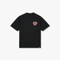 Croyez Heart On Fire T-Shirt Heren Zwart - Maat XL - Kleur: Zwart | Soccerfanshop - thumbnail