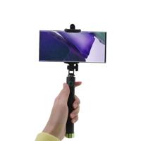 Shop4 - Samsung Galaxy Note 20 Ultra Selfie Stick Bluetooth Groen - thumbnail