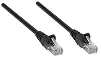 Intellinet 345378 RJ45 Netwerkkabel, patchkabel CAT 5e U/UTP 10.00 m Zwart 1 stuk(s) - thumbnail