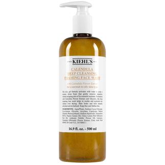 Kiehls - Kiehl's Calendula Deep Cleansing Foaming Face Wash 500ml Make-up verwijderaar en reiniger Kiehls - Kiehl's Calendula Deep Cleansing Foaming Face Wash 500ml Make-up verwijderaar en reiniger